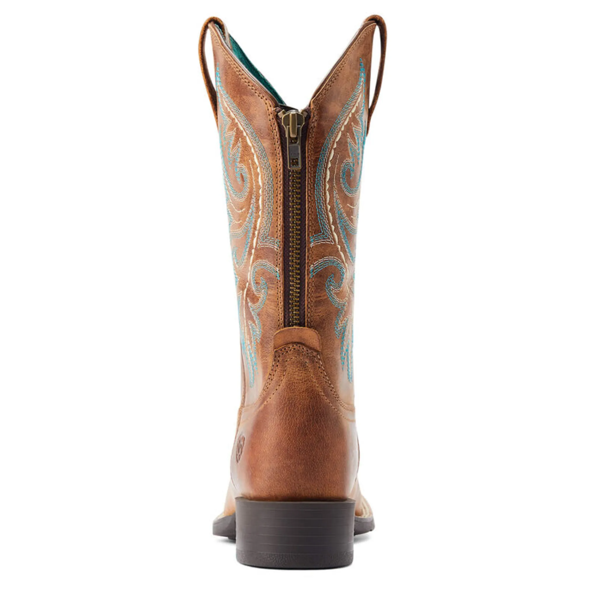 ARIAT WOMEN'S ROUND UP BACK ZIP WESTERN BOOT - 10044432