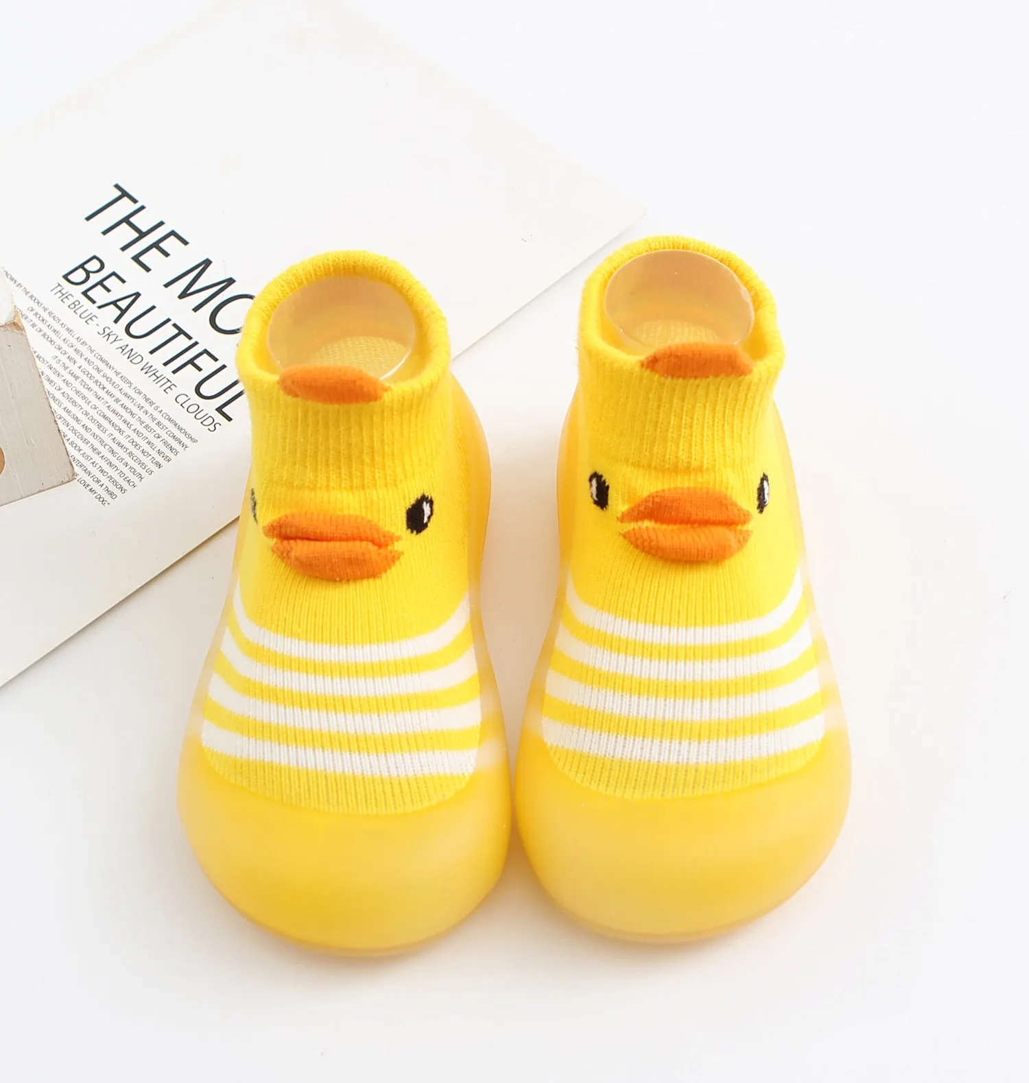 Baby Socks Shoes/ Cotton Breathable Lightweight Slip-on Sneak