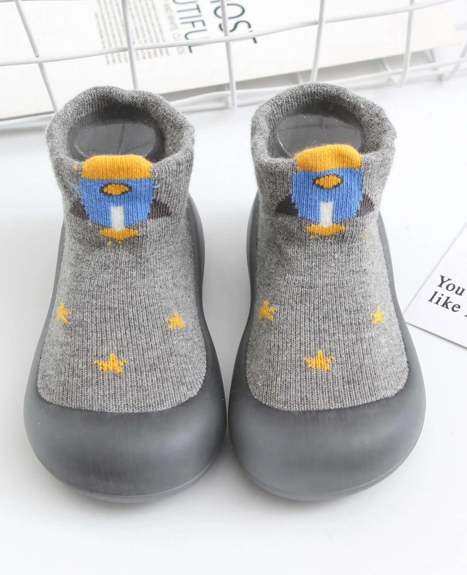 Baby Socks Shoes/ Cotton Breathable Lightweight Slip-on Sneak