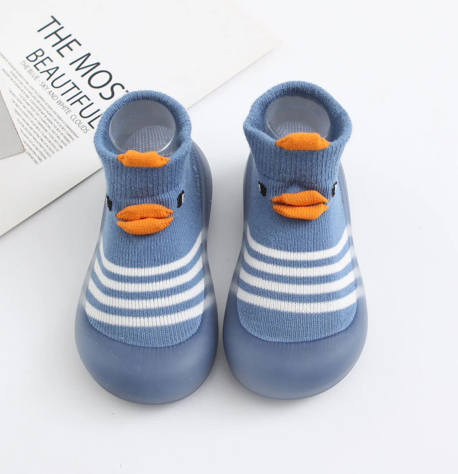 Baby Socks Shoes/ Cotton Breathable Lightweight Slip-on Sneak