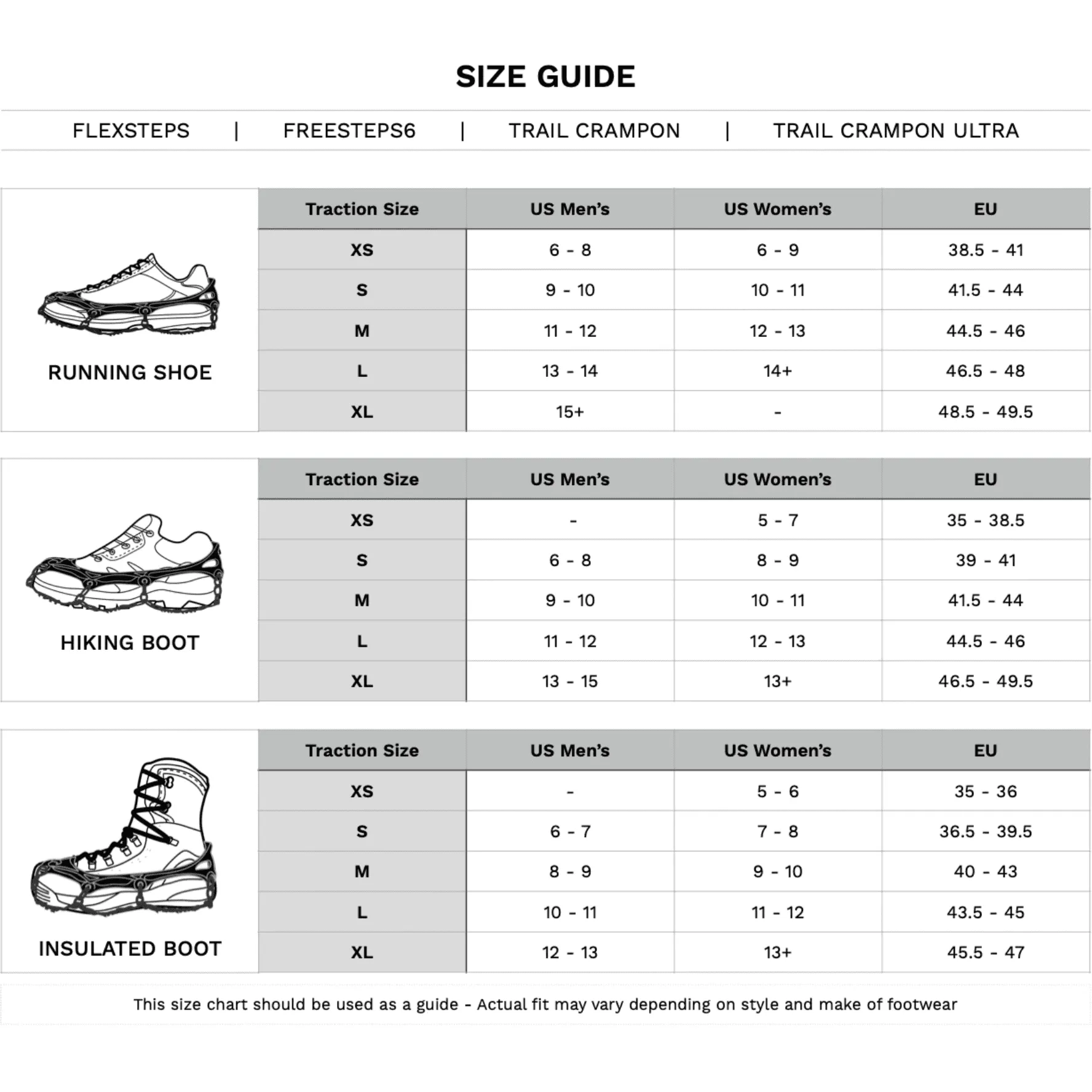 Flexsteps™ Crampons