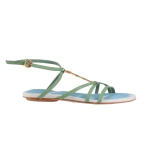 Jacquemus sandals, green