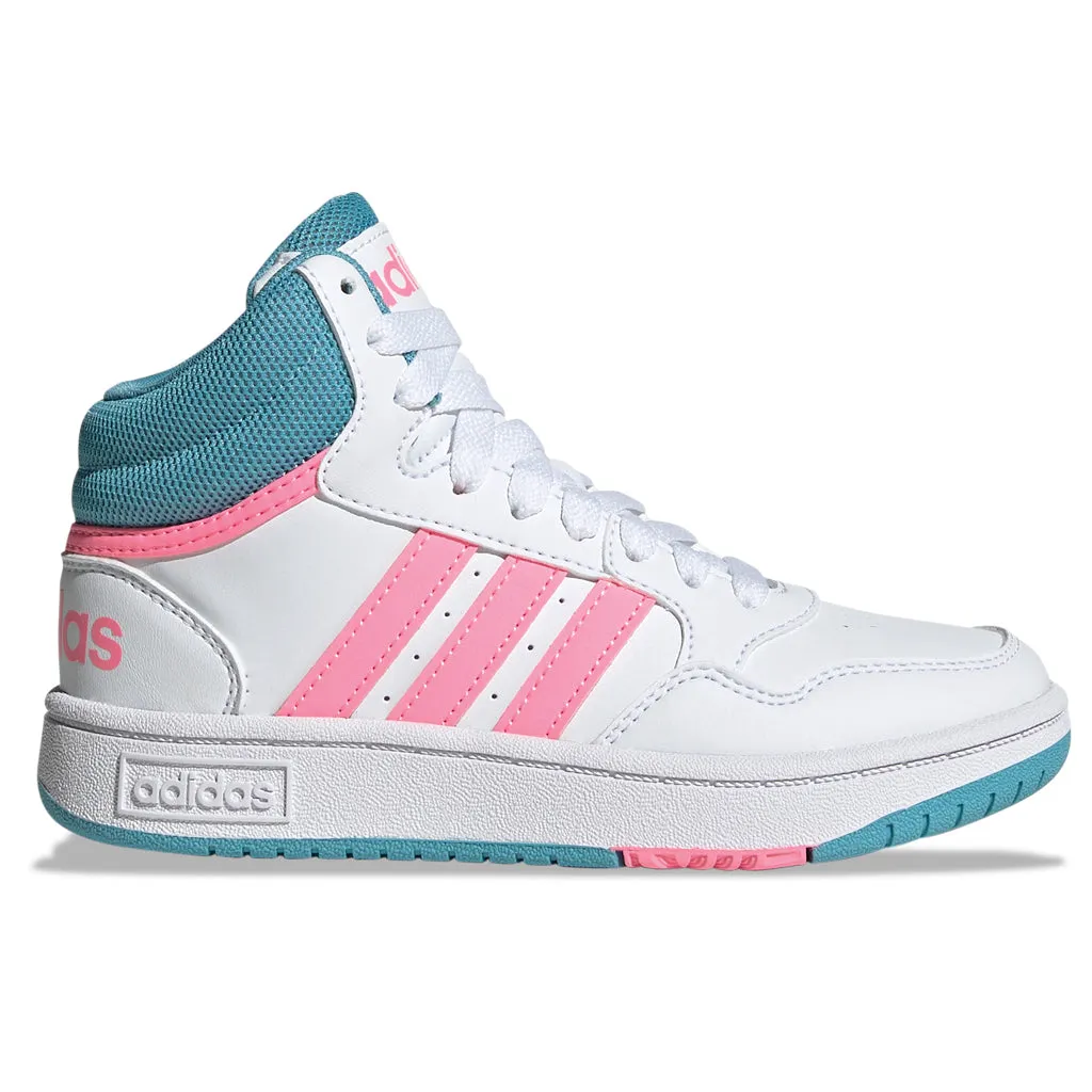 Kids Adidas Mid Hoops 3.0 Shoe