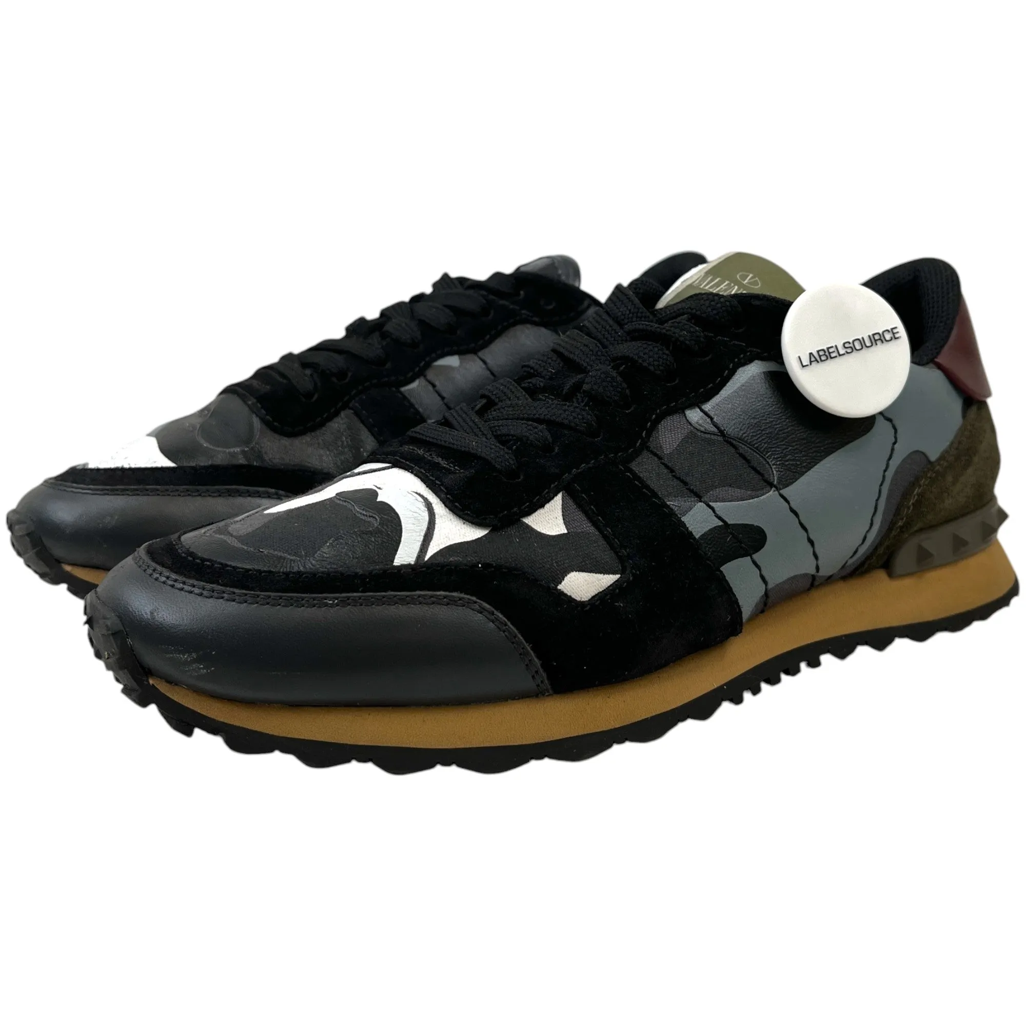 Men's Rockrunner Low Trainers Black Size EU 40 / UK 6