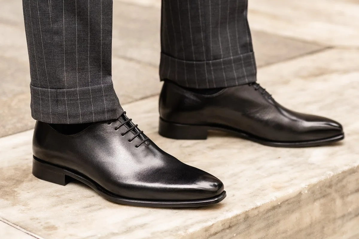 The Ramses Wholecut Oxford - Black