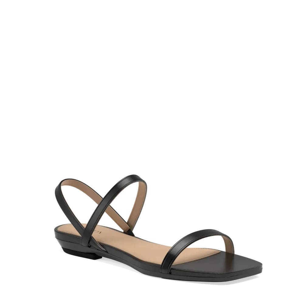 The Slingback Miranda - Coal   Block Heel Kit 3 Coal-FINAL SALE