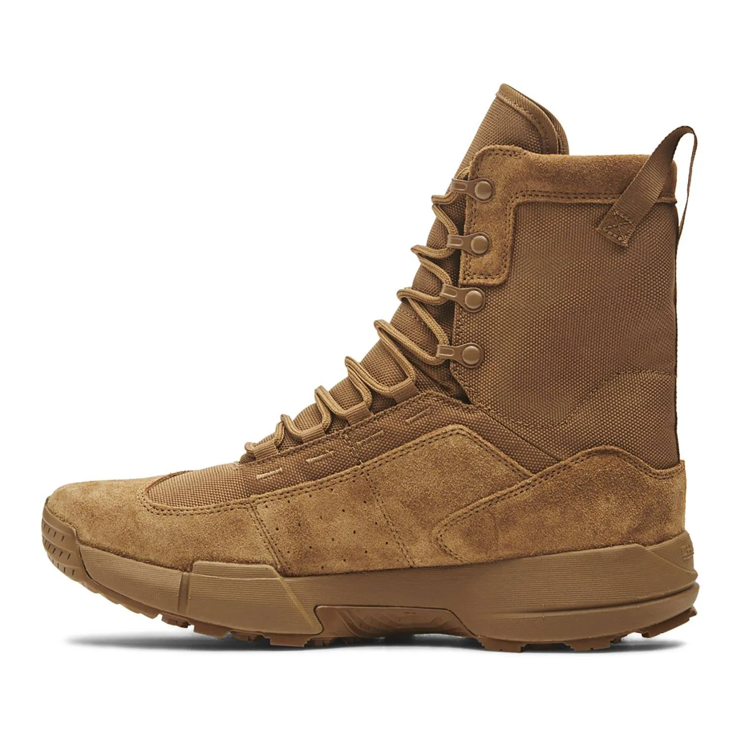 Under Armour Loadout Coyote Leather Military Boots