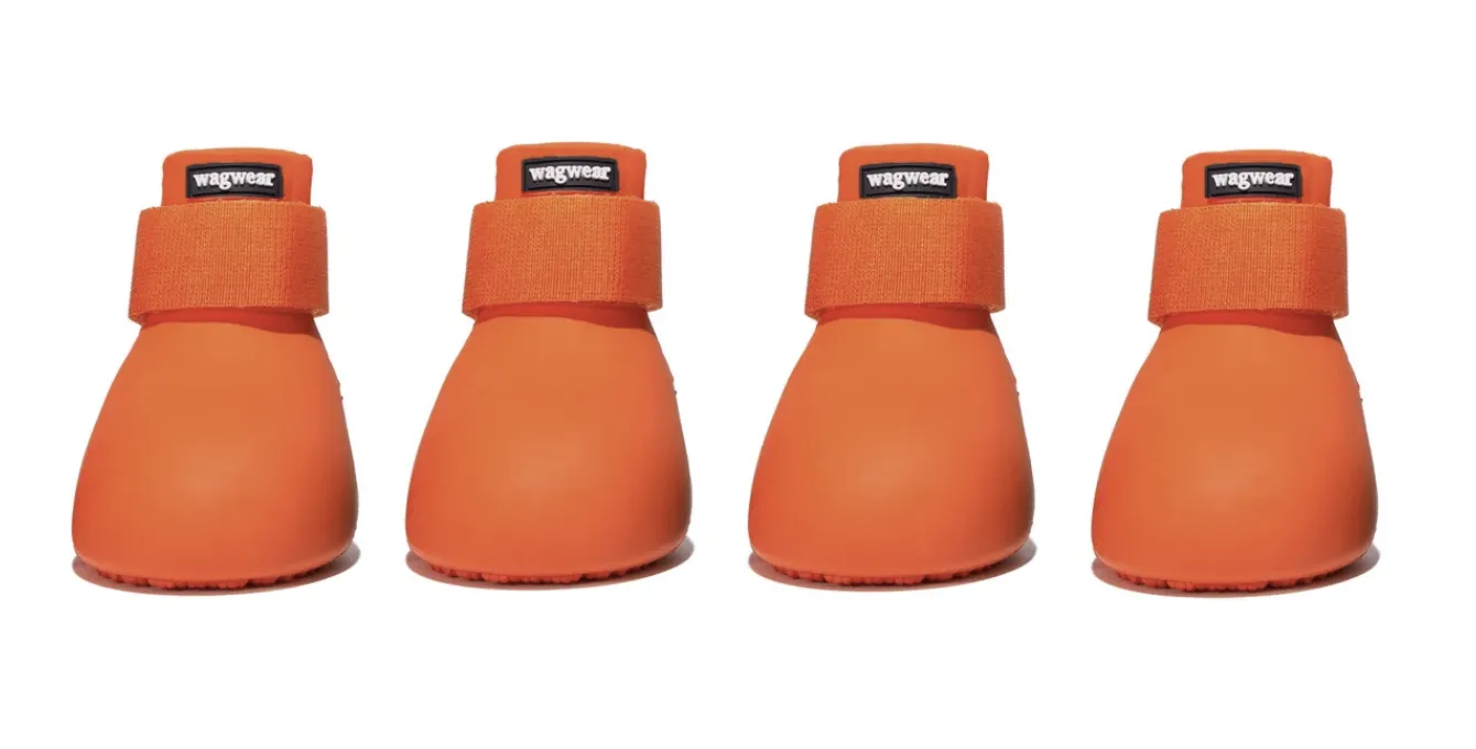 Wagwear WagWellies Boots Orange