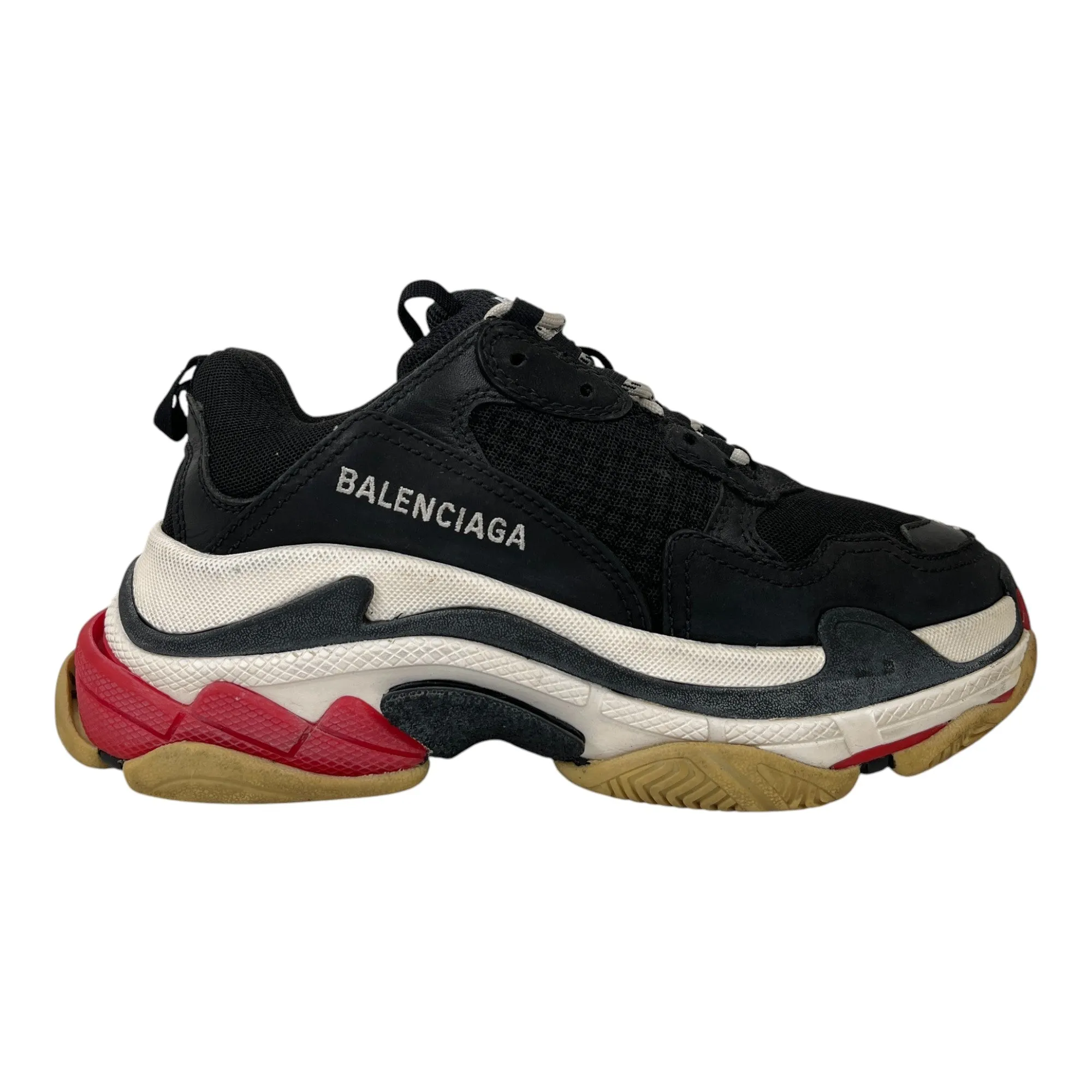 Women's Triple S Low Trainers Black Size EU 36.5 / UK 3.5